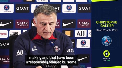 Galtier to take legal action over racism allegations