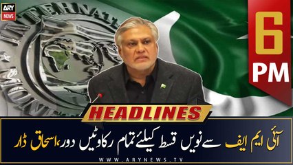 ARY News Prime Time Headlines | 6 PM | 14th April 2023