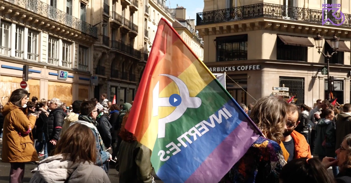 Reportage avec les inverti.es sur Komitid