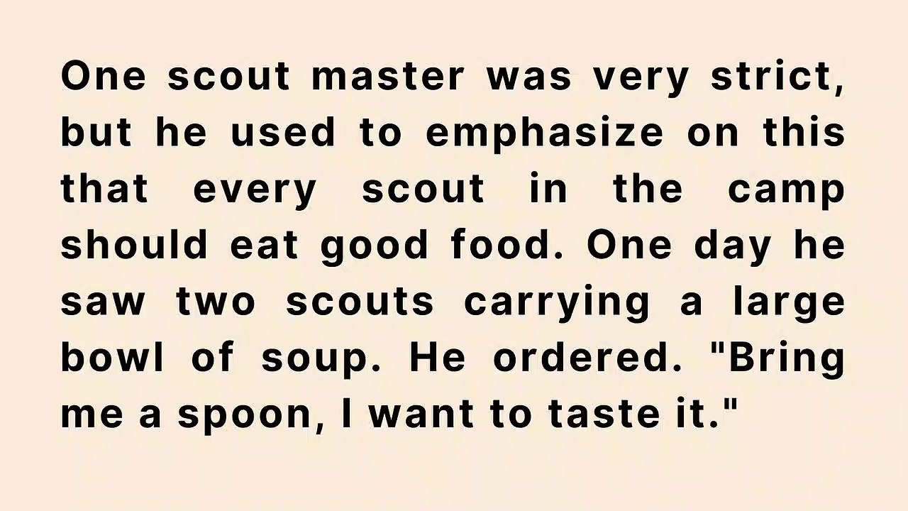 jokes Scout Master A best joke video Dailymotion