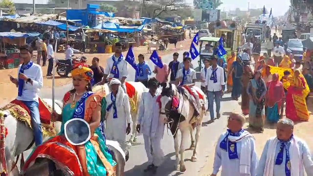 शहर में गूंजा जय भीम, डॉ. भीमराव अम्बेडकर जयंती पर निकाली रैली