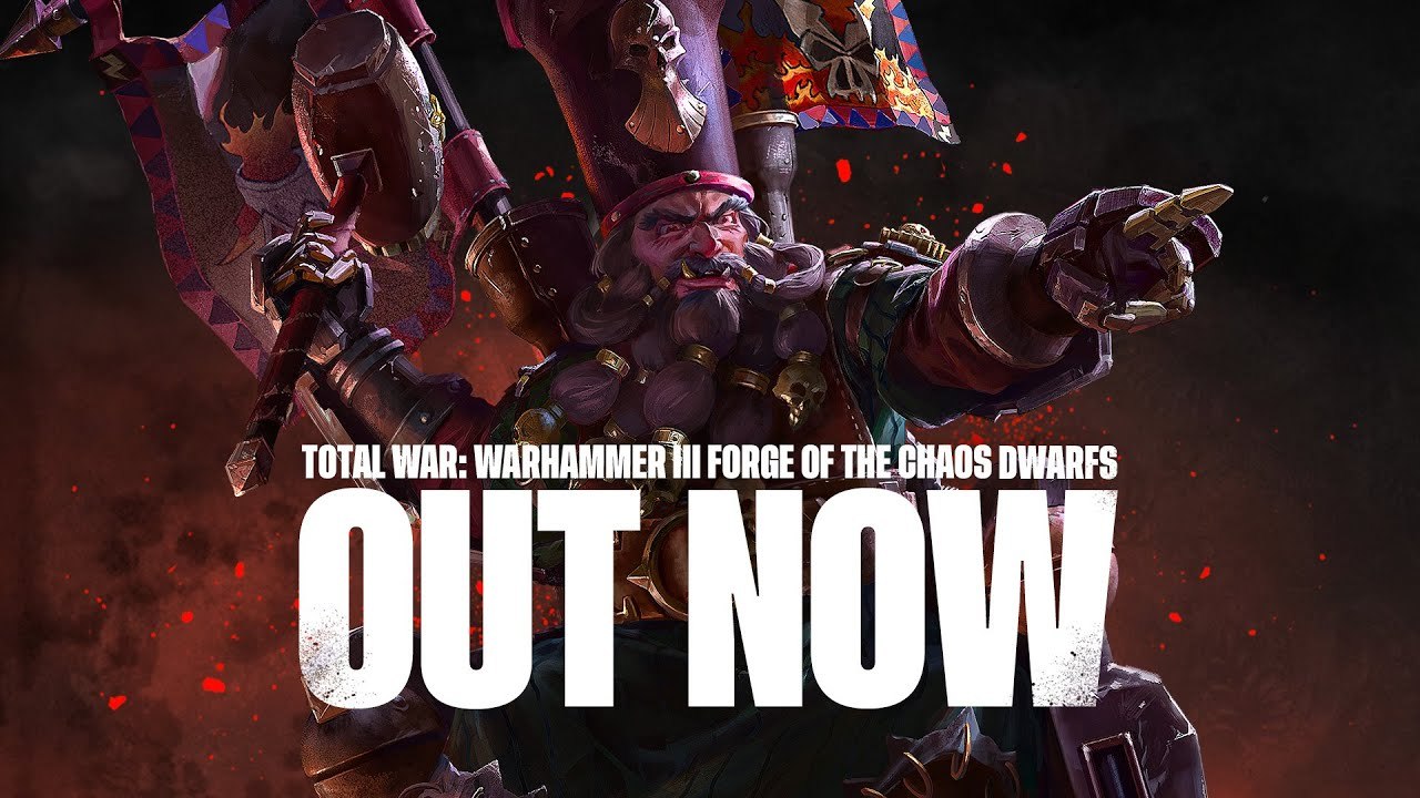 Forge of the Chaos Dwarfs -  Tráiler de lanzamiento del DLC de Total War WARHAMMER 3