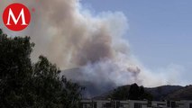 Bomberos controlan incendio en condominio industrial de Tlajomulco
