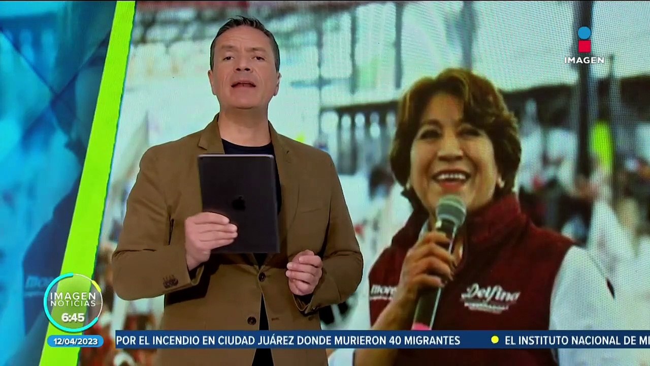 Delfina Gómez asegura que su gobierno dará tranquilidad y seguridad al Edoméx