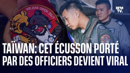 Taïwan: cet écusson porté par certains officiers de l'armée devient très populaire