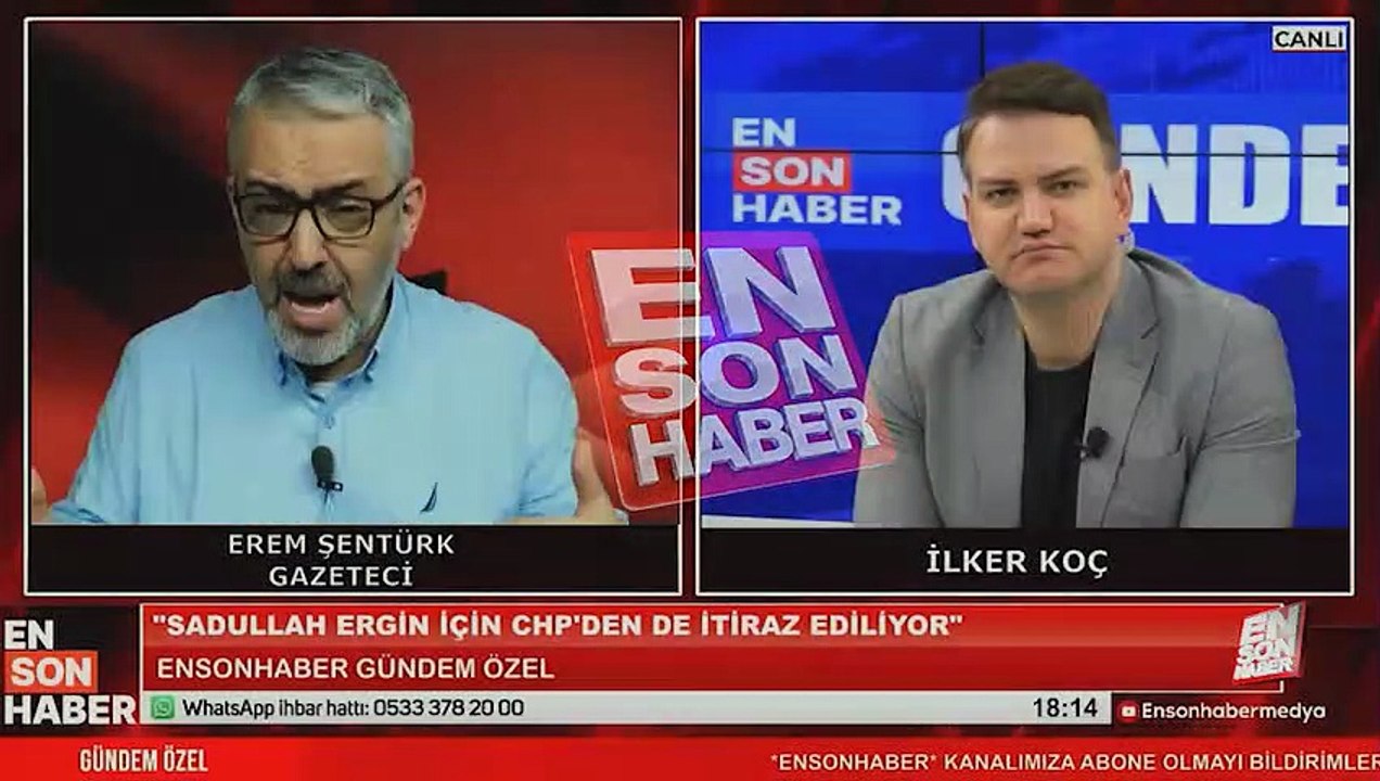 Erem Şentürk, Sadullah Ergin’in adaylığındaki gerçeği deşifre etti