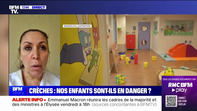 Personnel épuisé , locaux insalubres et surchargés : Leila Arfaoui, infirmière, avait inscrit sa fille dans une crèche People and Baby , elle témoigne sur BFMTV