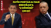 Eski Defterleri Açtı! Fatih Portakal Erdoğan'ın 'U Dönüşlerini' Canlı Yayında Anlattı