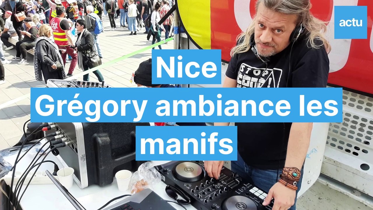 Grégory Bourdon, le DJ des manifs de Nice
