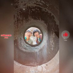 Two Boys Wash Thier Clothes in Cement Mixer and Save Woods From Fire  | Trend Buddy | Video #04