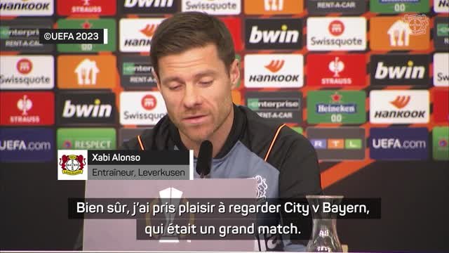Quarts - Xabi Alonso : Sur Guardiola, tout a déjà été dit...