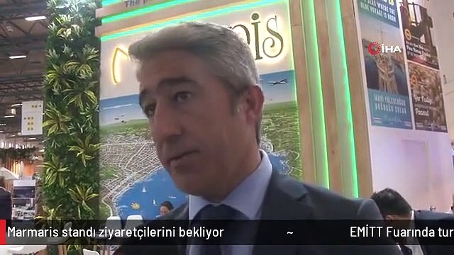EMITT Fuarında turizmin gözdesi Marmaris standı ziyaretçilerini bekliyor
