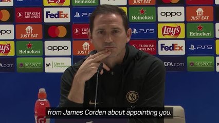 Download Video: Did James Corden get Frank Lampard the Chelsea job?