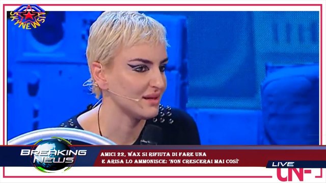 Amici 22, Wax si rifiuta di fare una e Arisa lo ammonisce: 'Non crescerai mai così'
