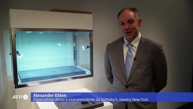 Raro diamante rosa estimado em US$ 35 milhões vai a leilão