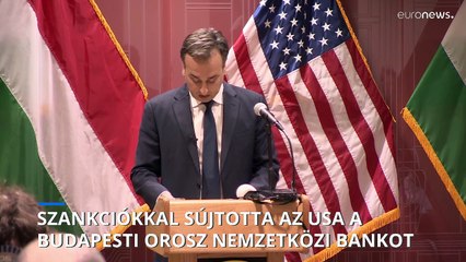 Amerikai szankciók a budapesti székhelyű orosz "kémbank" ellen