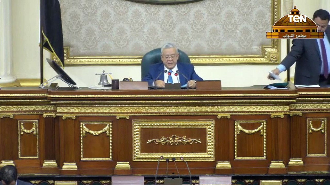 كلمة المستشار الدكتور حنفي جبالي رئيس مجلس النواب للتهنئة بالأعياد