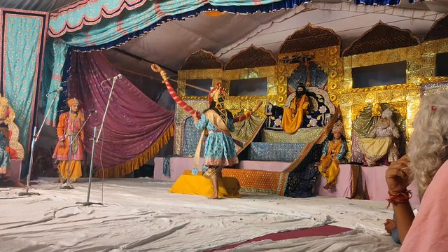 महायज्ञ में रामलीला का मंचन
