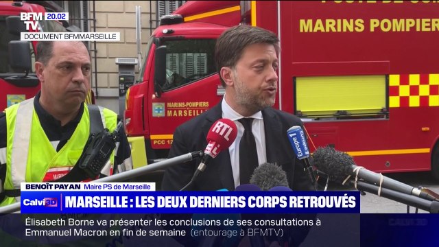 Benoît Payan, maire PS de Marseille: Marseille est en deuil, la procureure de la République vient d'annoncer que les huit victimes avaient été identifiées