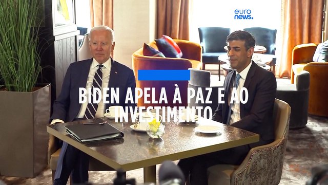 Biden elogia compromisso entre a União Europeia e o Reino Unido