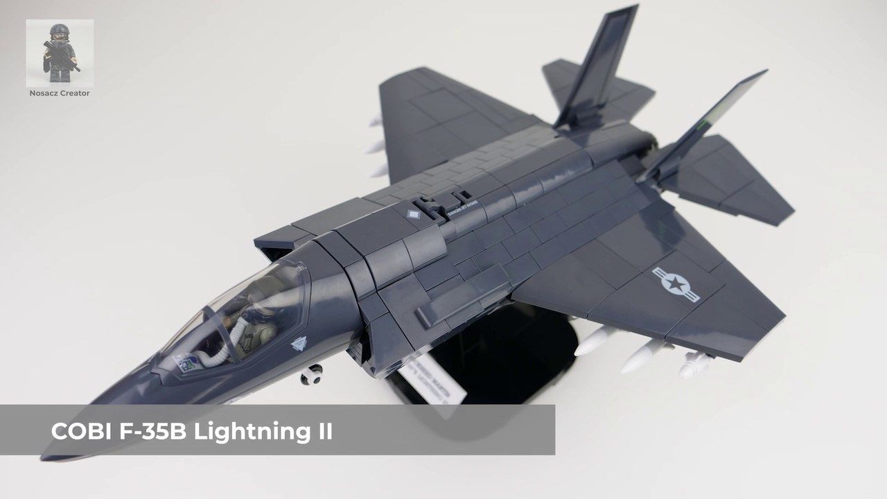 COBI Armed Forces | 5829 --- F-35B Lightning II --- unboxing and pure build --- part 2