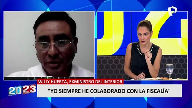 Willy Huerta: No me iré del país y demostraré mi inocencia