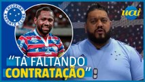 Cruzeiro: Tinga não vem e Hugão cobra por contratação
