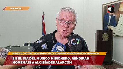 En el día del músico misionero, rendirán homenaje a Alcibíades Alarcón