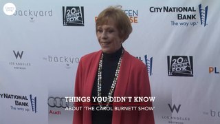 Bet You Didn't Know This About The Carol Burnett Show