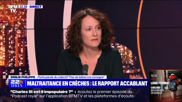 Émilie Philippe (collectif “Pas de bébés à la consigne ): Au-delà de la maltraitance, on a un système à bout de souffle