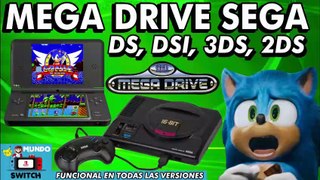 EMULADOR MEGA DRIVE GENESIS  PARA NINTENDO DS, DSI, 2DS, 3DS R4 FUNCIONAL twilight menu INCLUIDO TODO