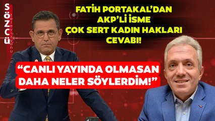 Fatih Portakal'dan Ebubekir Sofuoğlu'na Çok Sert Çıkış! "Yayında Olmasam..."