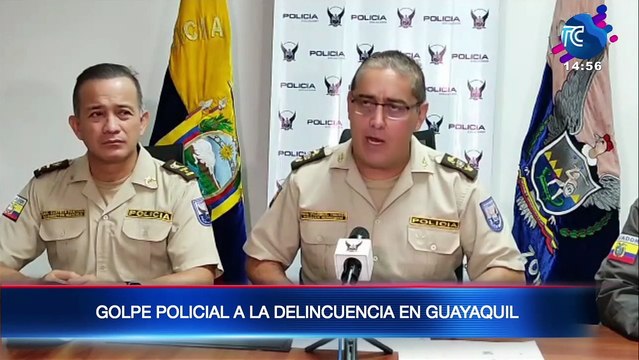 Golpe a la delincuencia en Guayaquil: seis detenidos tras operativos policiales