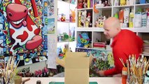 DIY Cardboard House - Scandinavian Craft Ideas for Kids on Box Yourself | kamran desi life