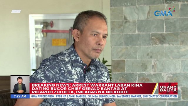 Breaking News: Arrest warrant laban kina dating Bucor Chief Gerald Bantag at Ricardo Zulueta, inilabas na ng korte | UB