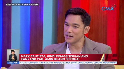 Mark Bautista, hindi pinagsisisihan ang kanyang pag-amin bilang bisexual | UB