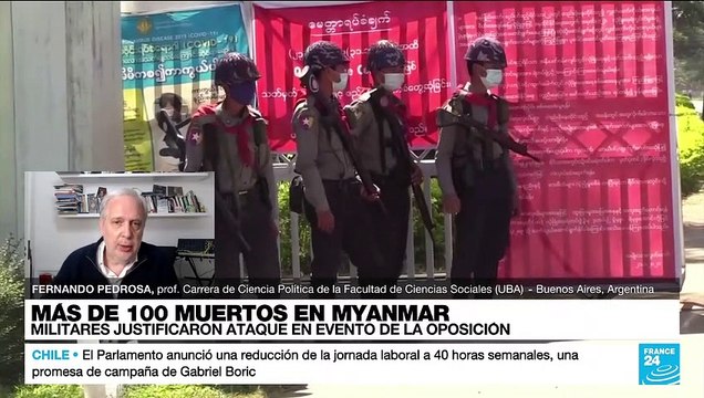 Fernando Pedroza: Las repercusiones del ataque en Myanmar van a ser declaraciones y nada más