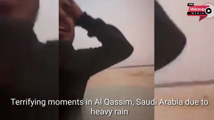 Heavy rain in Saudi Arabia |#Voiceupmedia