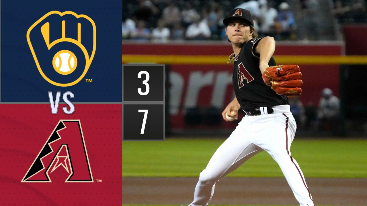Resumen Cerveceros de Milwaukee vs Diamondbacks de Arizona | MLB 12-04-2023