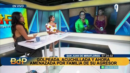 SJM: mujer que casi muere a manos de su pareja pide medidas de seguridad para ella y su familia