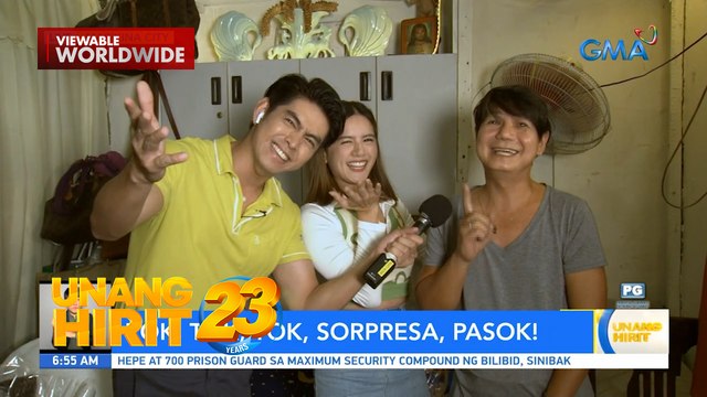 TOK! TOK! TOK! Sorpresa Pasok ng UH, LIVE sa Marikina! | Unang Hirit