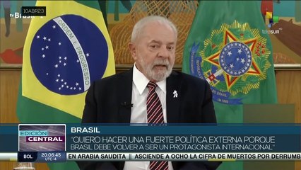 Visita oficial del pdte. Lula a China inaugura nueva fase con el principal socio comercial de Brasil