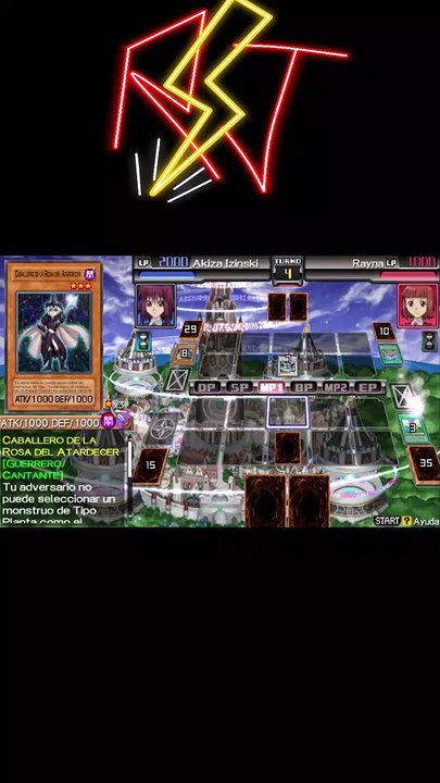 Yu-Gi-Oh! 5D's Tag Force 4 PSP Español - Akiza (Academia) VS Rayna #5 #5ds #yugiohtcg RJ ANDA