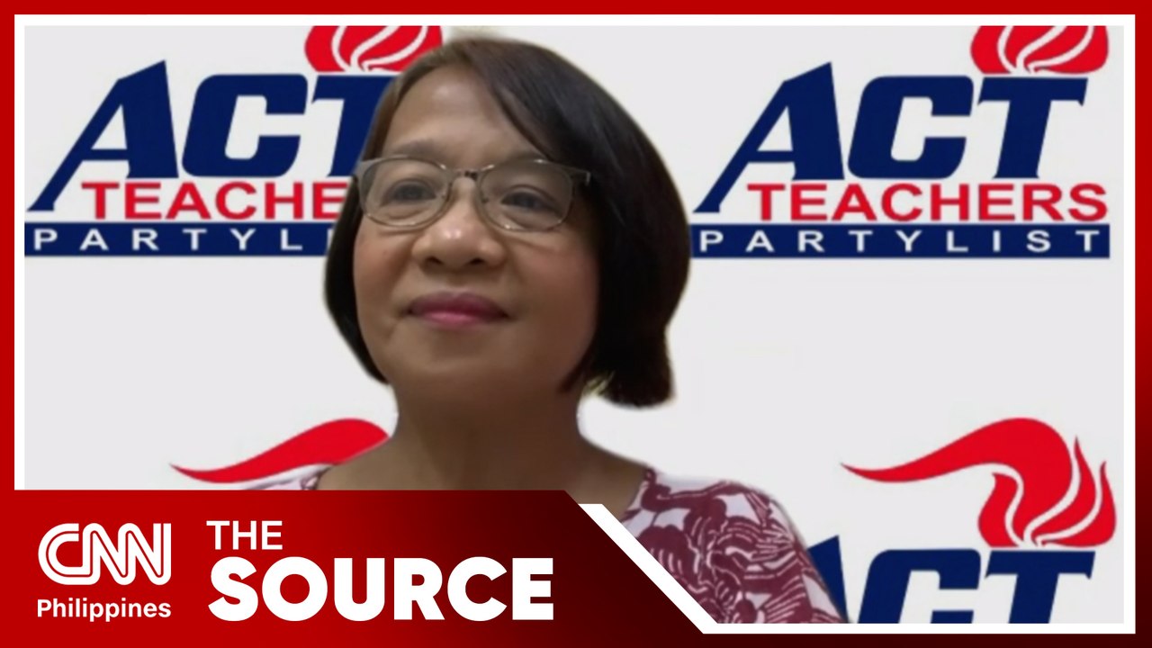 ACT Teachers party-list Rep. France Castro | The Source - video Dailymotion