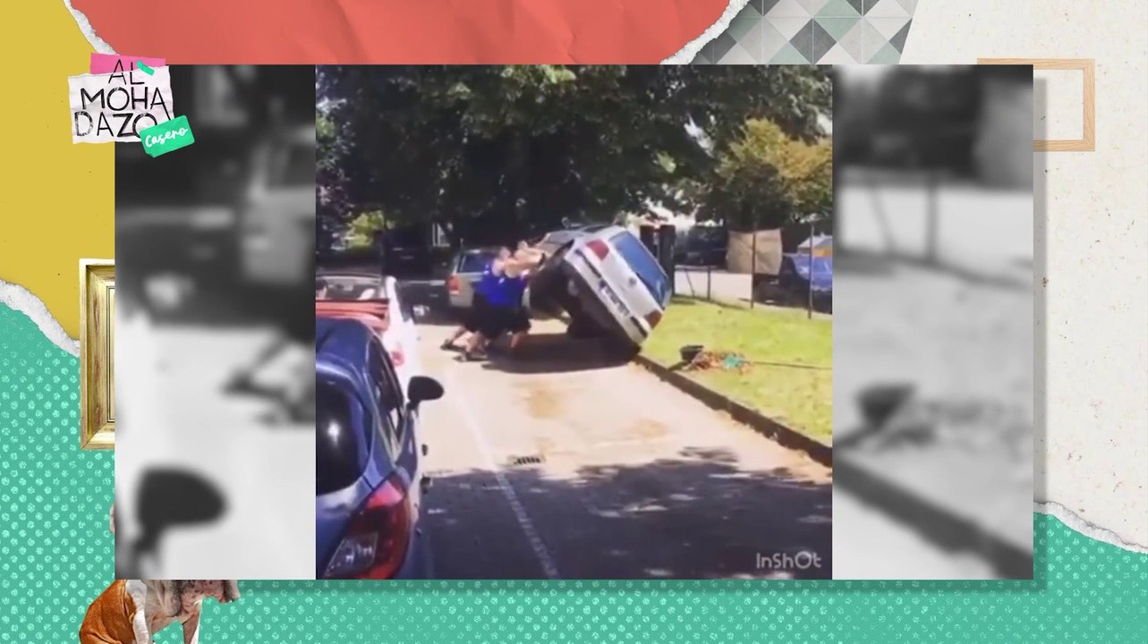 ¿No quitas tu auto?, entonces lo volteamos