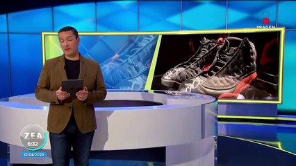 Subastan tenis de Michael Jordan en 2.2 mdd