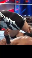 During match fight start - WWE -WWE RAW