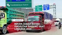 Polda Jabar Batasi Angkutan Barang Saat Arus Mudik dan Balik Lebaran 2023