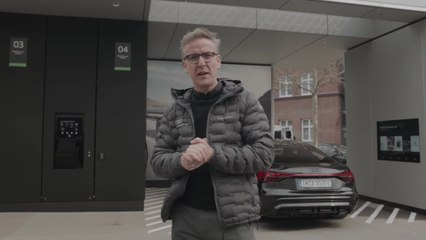 Interview von Ralph Hollmig zum Audi charging hub Berlin