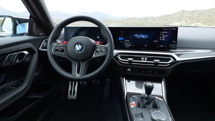 The all-new BMW M2 Interior Design in Zandvoort Blue